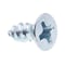 Prime-Line Wood Screw Flat Head Phillips Drive No. 6 X 3/8in Zinc Plated Steel 50PK 9034473 - alternate 1